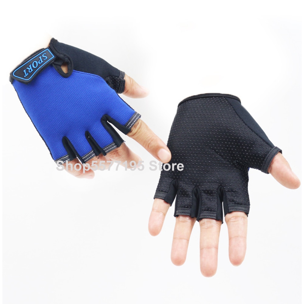 Sport Gloves For Kids Semi-finger Children Mittens Boys Girls fingerless Cartoon Gloves for 5-13 Years Kid 2020 New